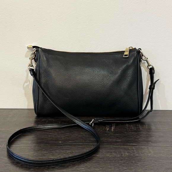 Coach Carrie Crossbody Bag – Refined Pebble Leather | Gold-Tone Hardware - Picture 3 of 13